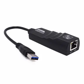 USB-Ethernet-Adapter netværkskort USB 3.0 til RJ45 Lan Gigabit-Internet for Edb-til Macbook Bærbare Usb-Ethernet