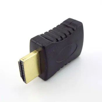 5pcs Forgyldt HDMI-kompatibelt Stik Mandlige og Kvindelige Fuld HDMI-1.4 kompatibel Adapter Converter for HDTV W17