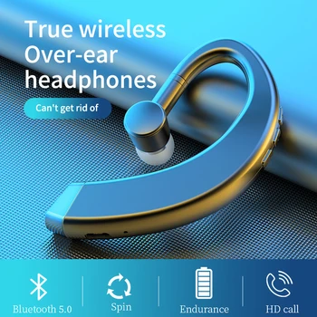 Bluetooth Hovedtelefoner Ensidige Hængende hovedtelefoner Håndfri sæt Ørekrogen Trådløse headset Kørsel Opkald Sport Hovedtelefoner Med Mikrofon