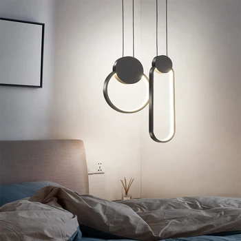 Nye LED-lysekrone moderne soveværelse sengen lysekrone stue sofa loft lampe midtergangen balkon belysning