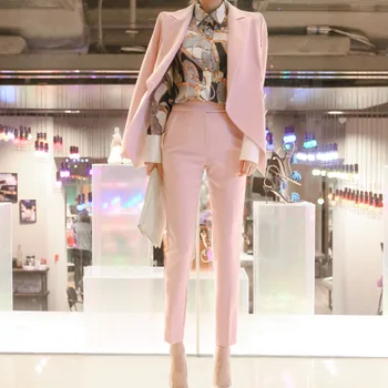 Bukser der Passer til Kvinder koreanske Version af Den Nye Vinter Kvinder Udenrigshandel Mode Bukser Passer til To-Stykke