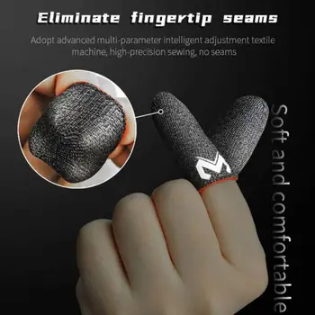 2 Stk Finger Dække Game Controller Til PUBG Sved-bevis Finger Handsker Thumbs Finger Dække Non-slip Ærme Gaming Tilbehør