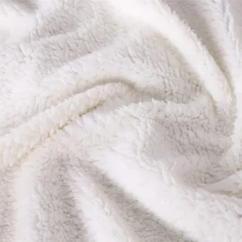 Brev Tæppe Til Min Hustru 3D Printet Fleece Tæppe til Senge Tyk Dyne Mode Smide Tæppe Fra Elske Din Mand Gave W16