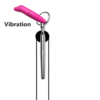 2 Stk/Masse Vibrator Og 120mm Blokeret urethral for mænd penis plug sundt Alternativ onani mand sex legetøj produkter toy