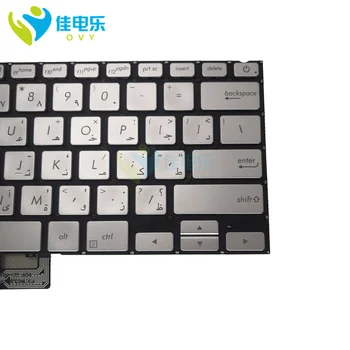 AR arabisk tastatur baggrundslys for Asus ZenBook 14 UX433 UX433F laptop tastaturer UX433FA UX433FN UX433FL 0KNB0 262HAR00 262GAR00