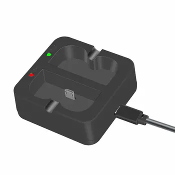 USB-Bærbare Oplader Egnet Til Ring V4 Video Dørklokken Genopladeligt Batteri Smart Oplader Dobbelt Slot