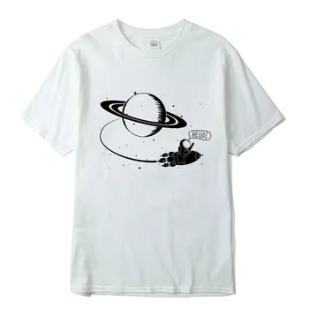 Sjove Space Flight T-Shirt T-shirt i Høj Kvalitet Løs Cool O-hals, Løs T-shirt, Male t-Shirts