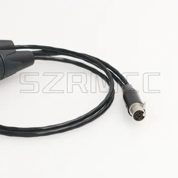 Zaxcom QRX TA5F Mini 5pin XLR til Dobbelt XLR 3-polede Audio-Kabel for Området Mixer/optagere Sound Devices 633 664 688 788T