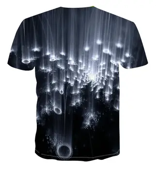 Nye 3d-Print Kreative T -Shirt Mænd 'S T -Shirt Kort Ærme Sjove Shirt Sommer Mode Cool Top Mænd 'S S S -6xl