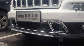 3pcs Chrome Front Cover Trim for JEEP Cherokee