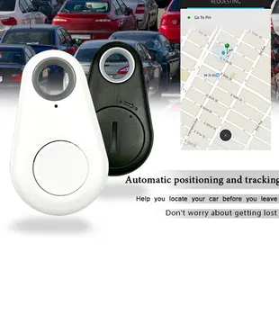 Mini Smart GPS Tracker Vandtæt Bluetooth-Tracker Anti-Tabt Alarm Tag Trådløse Finder Locator Hund, Kat Nøgler, Tegnebog Taske Børn