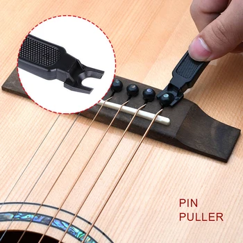 3 I 1 Guitar Streng Winder String Cutter og Streng Pin-Puller Kompakte, Bærbare for Strengeinstrument
