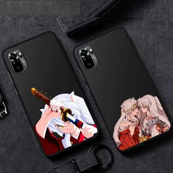 Anime Inuyasha Telefon Tilfældet For Xiaomi Mi Redmi Bemærk, 8T 9T 9S 9A 10 7 8 9 Lite pro