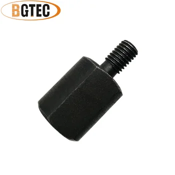 BGTEC 2stk Anden Tråd Diamant kerne bits adapter M14 til 5/8-11 slibeskive Forbindelse Converter