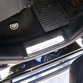 Ægte Carbon Fiber Bil, Dør, Vindue Gear Panel Kofanger Blinklyset Dekoratør Ramme For Mercedes-Benz G-Klasse W463 2019-2021