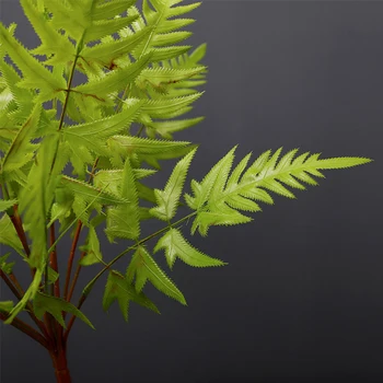 Kunstige Mimosa Pteridophyte Busk Græs Plast Græs, Bregner Pot Planten Hjem, Kontor Haven Bryllup Dekoration Falsk Græs