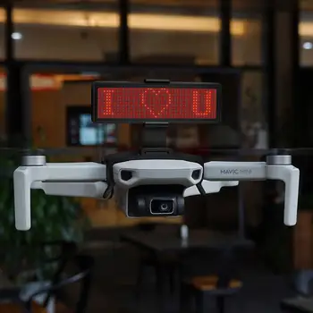LeadingStar LED Displayer til DJI Mavic Mini Drone Led-Skærm Bord Beslag Grafisk Reklame med Indehaveren Montere