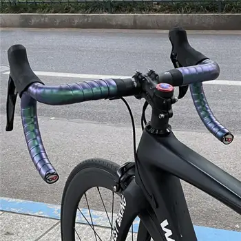 Farverige Cykel, Styr Tape stødabsorbering MTB Cykling Håndtere Non-Slip Bælte Rattet Dække Cykel Tilbehør