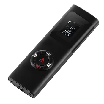 JQ40 131ft Mini Afstandsmåler afstandsmåler Håndholdte USB-Opladning Range Finder Konstruktion Værktøjer Afstandsmåler Afstand