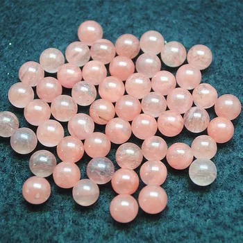 50stk 8mm løs perle sten rund kugle UDEN HUL for flydende udstillingsgenstande, natursten bolden perler samlinger engrospris