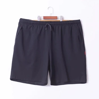 Mænd ' s plus size shorts plus size 14XL 15XL talje 183 cm sommer stor elastisk sport, casual løs i stor størrelse 70 200KG sorte shorts