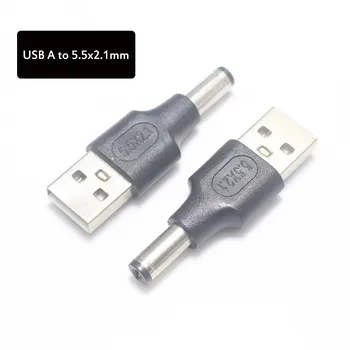 1stk DC Power Stik til USB 2.0-Chariging Stik til 5.5x2.5 5.5x2.1 4.8x1.7 4.0x1.7 2.5*0.7 5.5x1.7 3.5x1.35 3.0x1.1mm