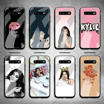 Kylie Telefon, Sag Hærdet Glas Til Samsung S20 Plus S7 S8 S9 S10 Note 8 9 10 Plus