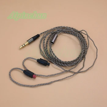 Aipinchun 3,5 mm Jack Hovedtelefon Ledningen Udskiftning Sølv-Forgyldt Wire Kabel Til Audio Technica ATH-IM04 IM03 IM02 IM01 IM50 IM70