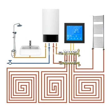 Wifi Termostat Digital temperaturregulator Termostat APP Control Programmerbare for vand, Gas-Kedel Varme Termostaten Wifi