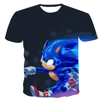 Mænd tøj 2021 Nye Herre mode anime Spil stil trykt kortærmet T-shirt 3D-print t-Shirt Afslappet Åndbar sjove t-shirts