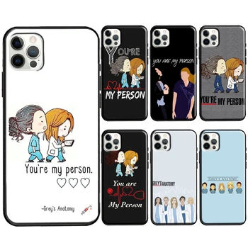 Du er Min Person, Greys Anatomy Case Til iPhone X XR XS Max 7 8 Plus SE 2020 12 Mini-11 Pro Max Soft-Phone Cover Coque