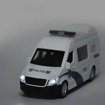 2021 Nye Børn Legering Simulering 120 Ambulance, Politi Toy Van Børn, Bil, Legetøj Med Lyd Og Lys, Legetøj Gaver