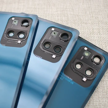 Samsung Galaxy Note 10 lite Tilbage Boliger Bageste Dæksel, Batteri Døren Udskiftning af en Del Med Kamera Linse Ramme & Adhesiver Mærkat