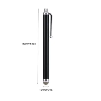 Touch Screen Stylus Pen Kondensator Stylus Penne Ledende Klud 1 Stykke 11cm for Universal Tablet 6 Farver Kapacitiv Skærm Metal