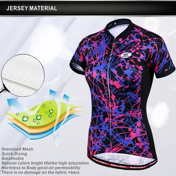 2021 Kvinder Trøje Korte Ærmer Sommer MTB Bike Jersey-Shirt Maillot Ciclismo Hurtig Tør Cykel Tøj Cykling Tøj