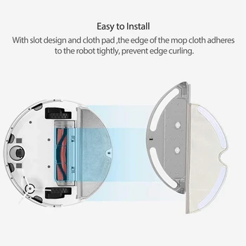 Udskiftning Tilbehør Kit Kompatibel for Roborock E25 E4 S5 S6 E35 S4 Xiaomi Robot Støvsuger Mijia, 22 Pack