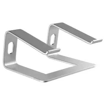 Bærbare Aluminium Bærbar Stand Holder Ergonomisk Elevator Metal Riser for 10-17 Tommer Mac MacBook Pro Air Apple Bærbare PC ' en Li