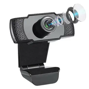 USB-Webcam 1080P HD PC-Kamera Med Mikrofon Til Møde-Kontor Husholdningernes Optagelse af Video Live Streaming
