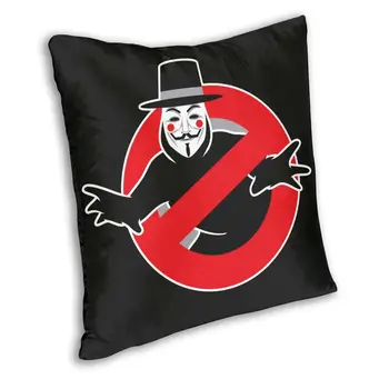Cool Anonimus Guy Fawkes Pude Dække Home Decor 3D Dobbelt Side Udskriv V For Vendetta Hacker pudebetræk til Sofa