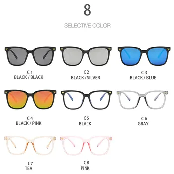 Overdimensionerede Square Solbriller til Kvinder Classic Fashion Kørsel Vintage Mænd Skygge Briller Berømte Brand Designer Dekorative Briller