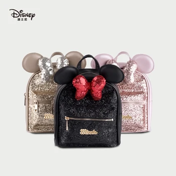 Disney 2021 ny sød pige bow fashion rygsæk litterære stor kapacitet rygsæk taske fritid udendørs
