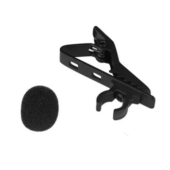 Mini Kondensator Mikrofon Clip-on Revers Lavalier Mikrofon Kabel til Telefonen, værdiboks til Bærbar
