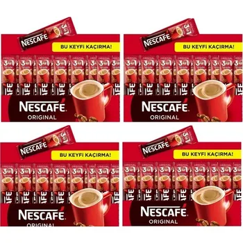 Nescafe 3 i 1 Og 17,5 g (192 stykker) START AF BEHAGELIGE SAMTALER MED EN kop KAFFE FULD AF FRED GRATIS Fragt