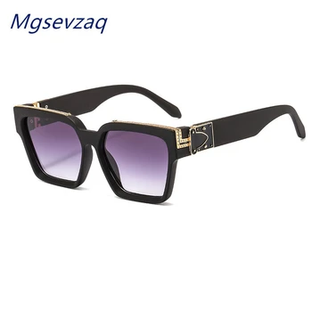 Nye luksus vintage Solbriller til kvinder retro klassiske briller Personlighed Vilde Unisex Fashion Tendens Leopard Print Nuancer