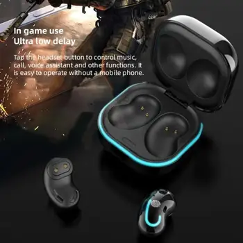 S6 SE TWS In-ear Bluetooth Hovedtelefoner Øretelefoner Intelligent LED Power Displayet Lange Musik Gang Trådløse Headsets Vejrtrækning Lampe