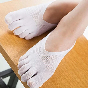 Ortopædisk Compression Socks Women ' s Tå Sokker Ultra Low Cut-Liner med Gel Fanen Åndbar A7