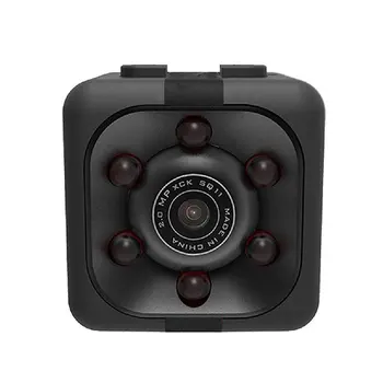 Mini Kamera, 1080p Sensor Bærbare Sikkerhed Videokamera lille cam med Night Vision, Motion Detection Støtte TF kort