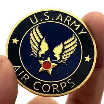 Usa Stjerner og Striber Souvenir-Forgyldt Mønt US Air Corps Erindringsmønt kerneværdier Udfordring Mønt
