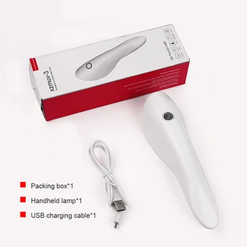 3 UV-Lamper Lyse Lysterapi-Lampe Brug i Hjemmet Søm Tørretumbler Trådløse Genopladelige Søm Manicure Rejse Værktøj