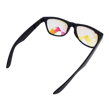 Solbriller, Beskyttelsesbriller Steampunk Svejsning Punk, Gothic Cosplay Kalejdoskop Cool Rainbow Prisme Diffraktion Krystal Linse Briller